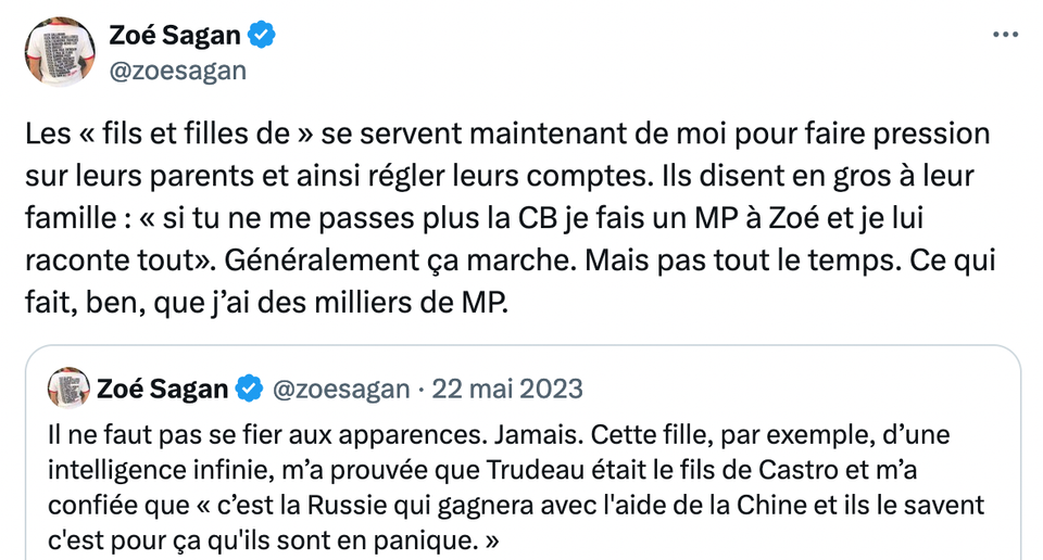 Récit du kidnapping d'une "fille de"